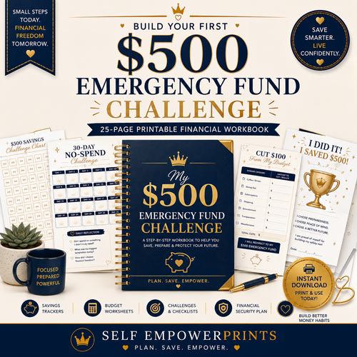 $500 Emergency Fund Challenge