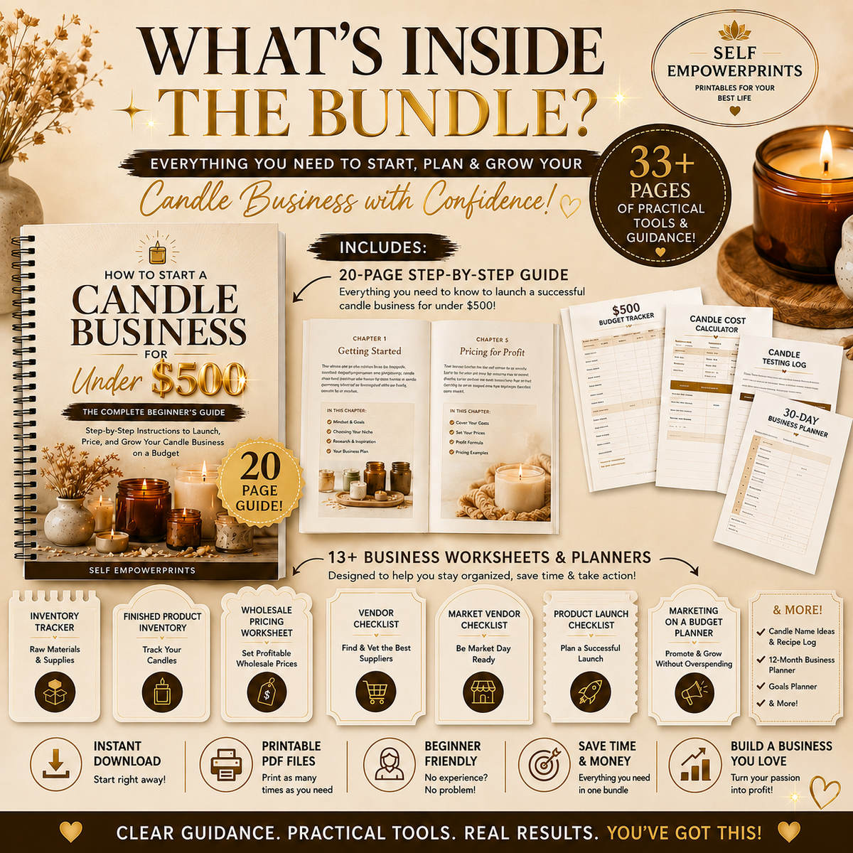 How to Start a Candle Business for Under $500