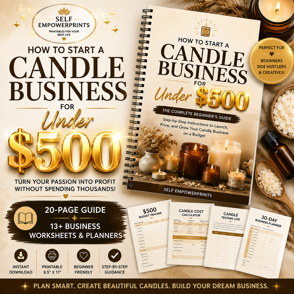 How to Start a Candle Business for Under $500